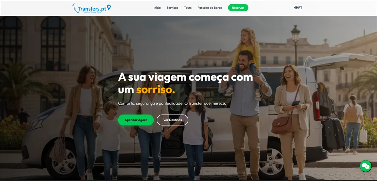 Website Etransfers.pt, projeto Webmari