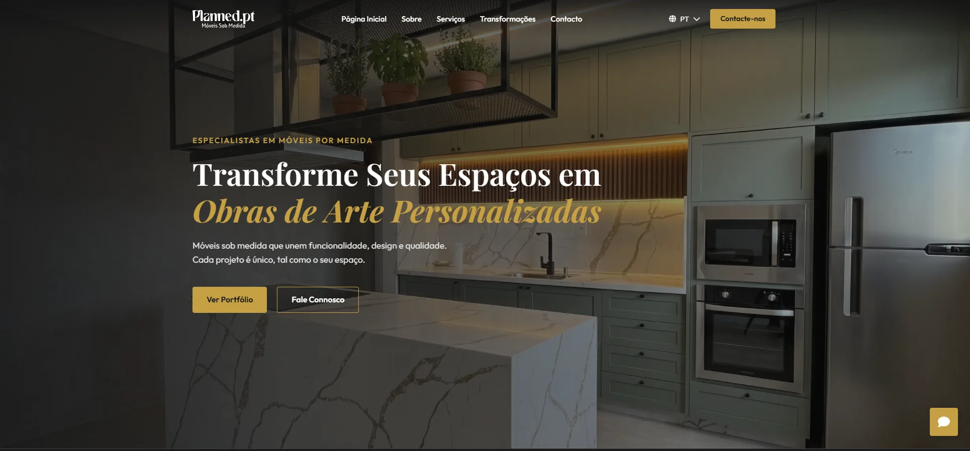 Website Planned.pt, projeto Webmari